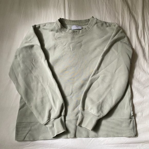 Aritzia Tops - Aritzia Light Green Sweatshirt Sz 1 Crew Neck
